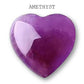 ANTISTRESS - Amethyst Kristall Duftkerze - Wasserjasmin | Meersalzrose | Ozon - Heilende Kerze, Edelsteine, Reiki, Kristall, Stein, Heilung, Reinigung, Meditation