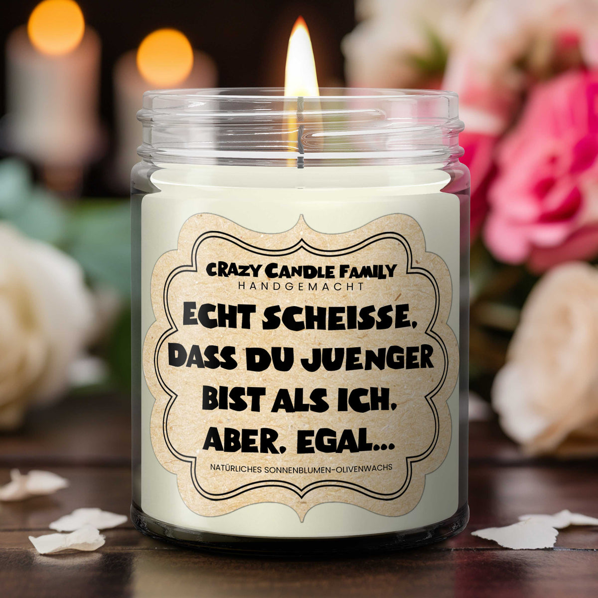 Echt Scheiße, dass du jünger bist als ich, aber egal.. Geburtstagsgeschenke für Frauen Geburtstag für beste Freundin Geburtstag Schwester