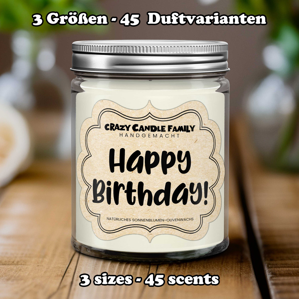 Happy Birthday Kerze Männer Geburtstagsgeschenke für Sie Geburtstagsgeschenke für Ihn Geschenk zum Geburtstag lustige Geschenke Freundin