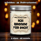 Ich brenne für dich! Geschenk Jahrestag Geschenke Fernbeziehung beste Freund Geschenk Geschenke für ihn Geschenke für sie liebe ich vermisse