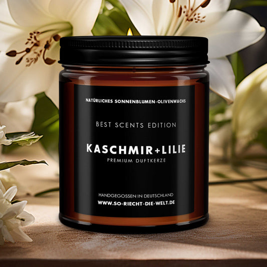 Kaschmir & Lilie Kerze - Best Scents Edition