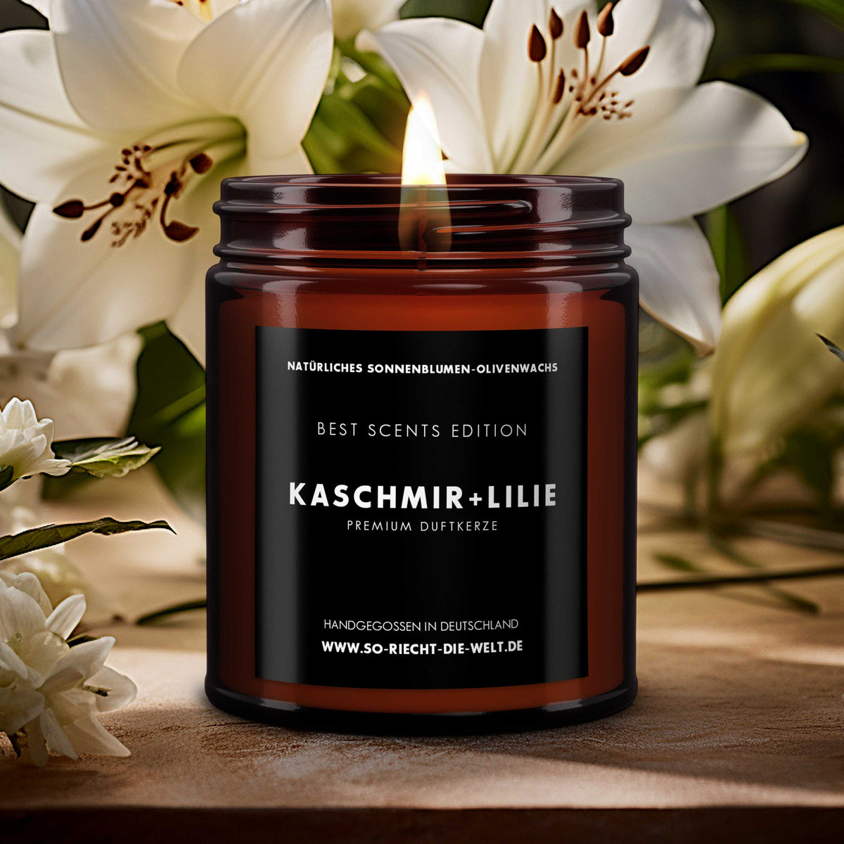Kaschmir & Lilie Kerze - Best Scents Edition