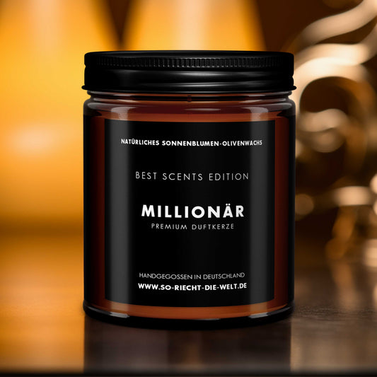 Millionär Kerze - Best Scents Edition