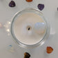 EMOTIONALE HEILUNG - Opal Kristall Duftkerze - Vetiver | Patchouli | Labdanum - Heilende Kerze, Edelsteine, Reiki, Kristall, Stein, Heilung, Reinigung, Meditation, Geschenk