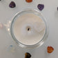 KRAFT - Quarz Kristall Duftkerze - Gletscher | Morgenluft - Heilende Kerze, Edelsteine, Reiki, Kristall, Stein, Heilung, Reinigung, Meditation, Geschenk