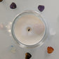 LIEBE - Rosenquarz Kristall Duftkerze - Kaschmir |  Patchouli | Jasmin - Heilende Kerze, Edelsteine, Reiki, Kristall, Stein, Heilung, Reinigung, Meditation