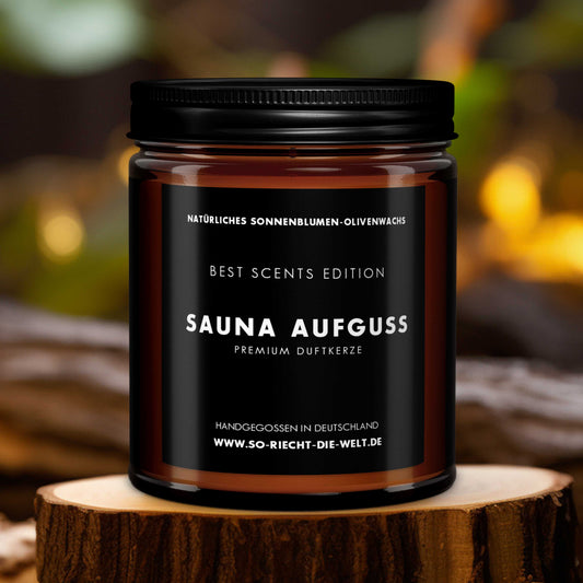Sauna-Aufguss Kerze - Best Scents Edition