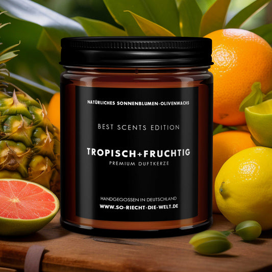 Tropisch & Fruchtig Kerze - Best Scents Edition