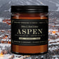 Aspen Duftkerze - Schön & Reich Edition - Minze | Holzrauch | Jasmin