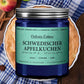 Schwedischer Apfelkuchen Kerze - Deliziös Edition - Apfel | Zitrone | Zimt